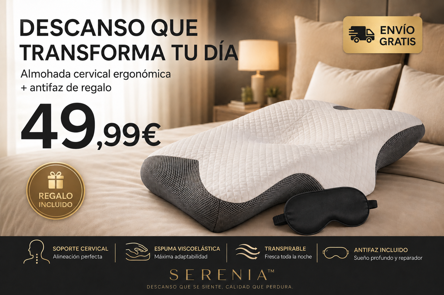 Almohada Cervical Serenia™