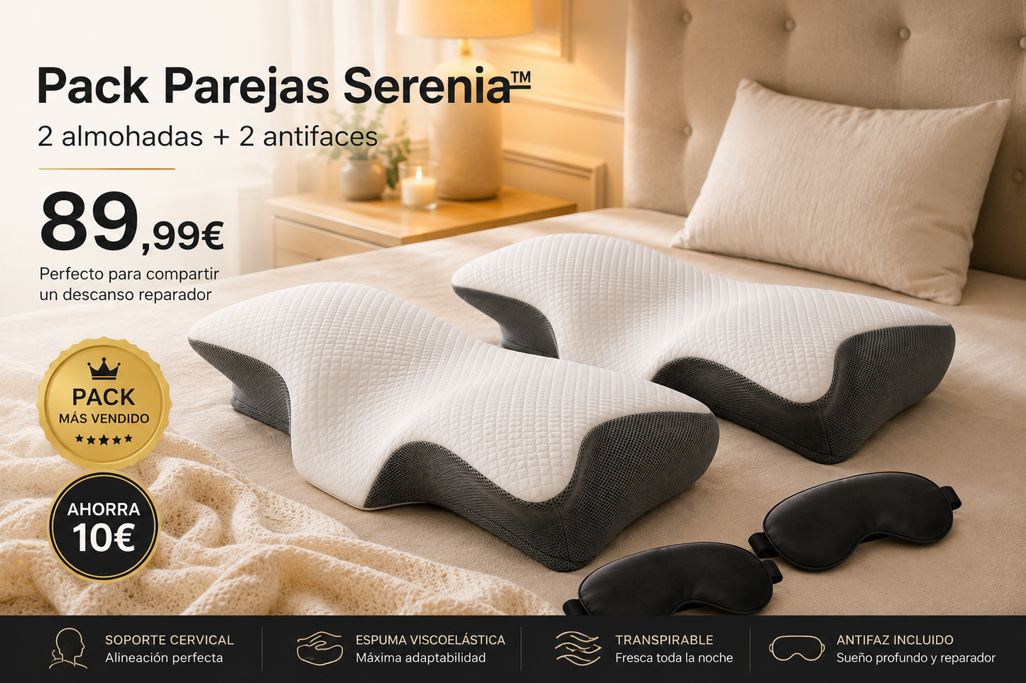 Almohada Cervical Serenia™